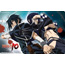 Mouse Pad - [Brave10] Large Format Mouse Pad [Kirigakure Saizo & Unno Rokuro] (Anime Toy)