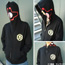 Apparels - Gundam Dom Full Zip Parka Black L