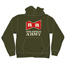 Apparels - Dragon Ball Z Red Ribbon Army Mark Parka Moss S (Anime Toy)