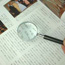 Hand Loupe -  50mm Magnifier with ebonite handle 3.5X