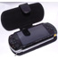 PSP Deluxe Leather Case ~ Black (Dragon) (Horizontal Style)
