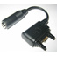 Phone Stereo Headphone Adaptor - SonyEricsson K750i etc. - Black
