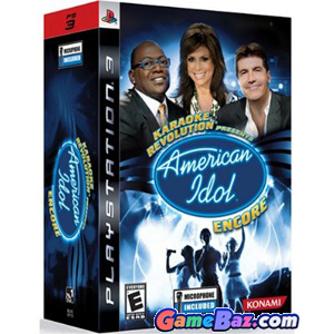 PS3 Karaoke Revolution: American Idol Encore Bundle Picture / Boxart