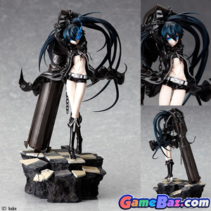 Toy Figure - Black Rock Shooter 1/8 Scale Pre-Painted PVC Figure: Black Rock Shooter