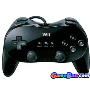 Wii Wii Classic Controller Pro (Black)