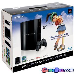 PlayStation3 Console (HDD 20GB Model) w/ Minna no Golf 5 - 110V Picture / Boxart