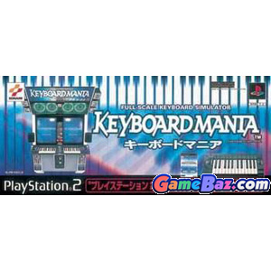 PS2 KeyboardMania Game + Controller Set (Konami Official) Picture / Boxart