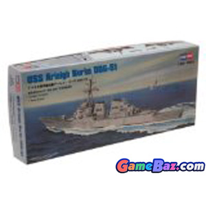 Ship Model - USN Destroyer Arleigh Burke DDG-51 (Plastic model)