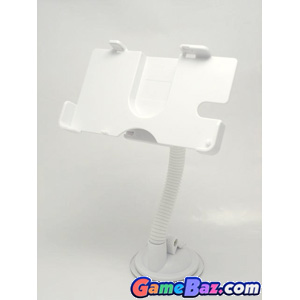 Car Suction Mount Holder - NDS Lite Rotatable Magic Stand (Ugame) ~ White Picture / Boxart